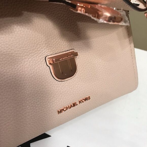 🌺Michael Kors Bristol Leather 2 Way Satchel Bag 💼 - Picture 11 of 13